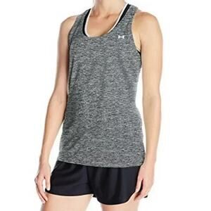 Under Armour Gray Athletic Racerback Work Out Tank Top Women's Size XS